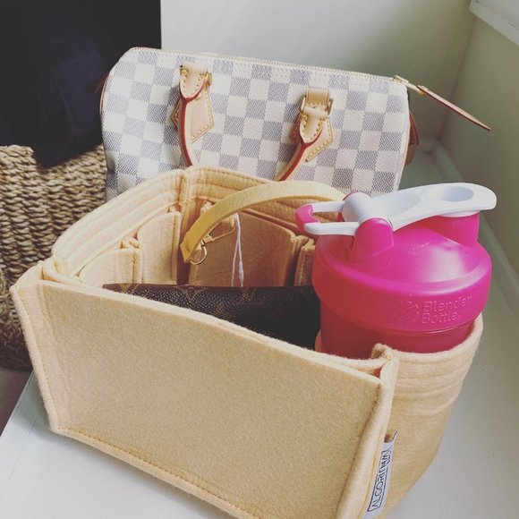 🙀LV Speedy 25 30 35 40 Organizer Insert Shaper Tan👑 - Picture 2 of 14